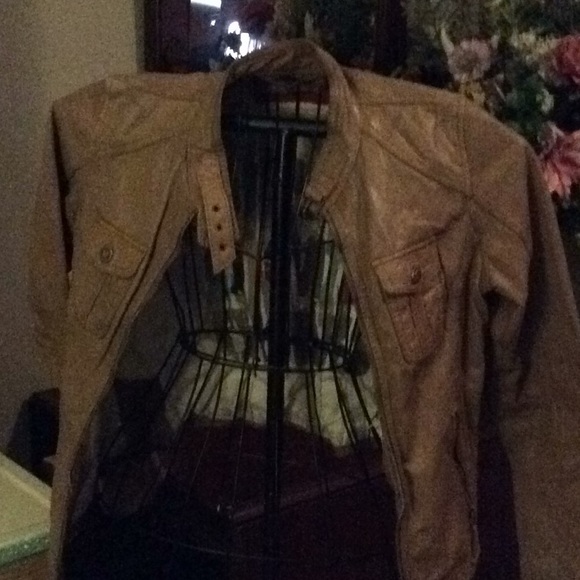 Jackets & Blazers - Leather motorcycle jacket